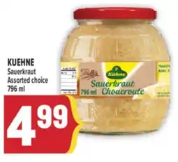 Marché Adonis KUEHNE Sauerkraut offer