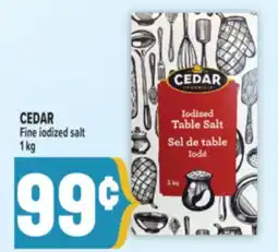 Marché Adonis CEDAR Fine iodized salt offer