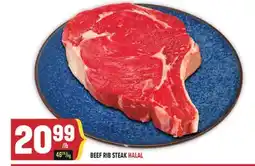 Marché Adonis BEEF RIB STEAK HALAL offer