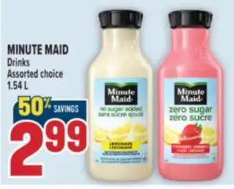 Marché Adonis MINUTE MAID Drinks offer