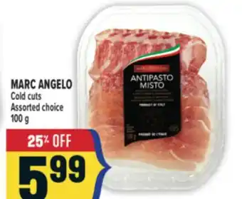 Marché Adonis MARC ANGELO Cold cuts offer