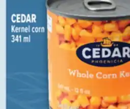 Marché Adonis CEDAR Kernel corn offer