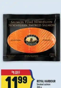 Marché Adonis ROYAL HARBOUR Smoked salmon offer