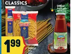 Marché Adonis DIVELLA Pasta 500 g, Tomato purée 680 ml offer