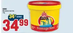 Marché Adonis DORIC Macedonian style feta offer