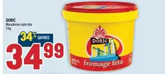 Marché Adonis DORIC Macedonian style feta offer