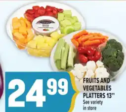 Marché Adonis FRUITS AND VEGETABLES PLATTERS 13 offer
