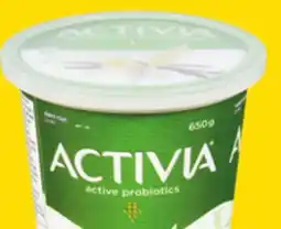 Giant Tiger Activia yogurt offer