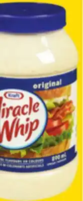 Giant Tiger Kraft Miracle Whip offer