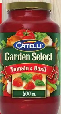 Giant Tiger Catelli O Canada Pasta or Catelli Garden Select Pasta Sauce offer