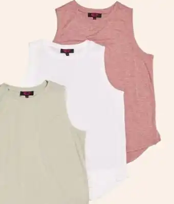 Giant Tiger Active tank top or cotton bermudas offer