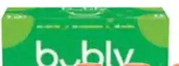 Giant Tiger Bubly sparkling water offer