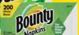 Giant Tiger Bounty paper towels or napkins offer