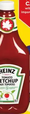Giant Tiger Heinz ketchup offer