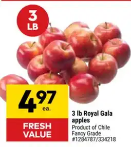 Giant Tiger 3 lb Royal Gala apples offer