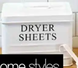 Giant Tiger Dryer sheet container: 18.5 cm x 15.5 cm x13.5 cm offer