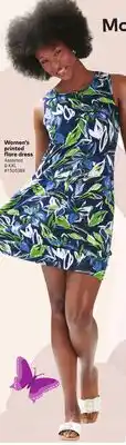 Giant Tiger Women's printed flare dress offer