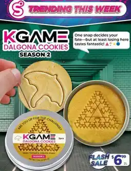 Showcase KGAME Dalgona Cookie Tin (Mega Triangle & Umbrella) Season 2 offer