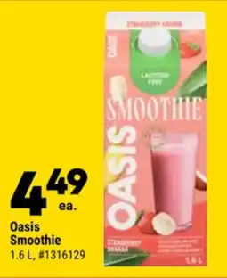 Giant Tiger Oasis Smoothie offer