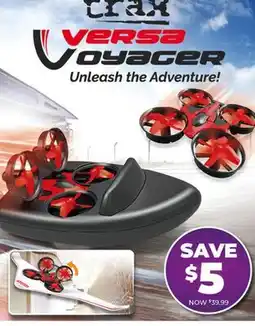 Showcase Tough Trax VersaVoyager: 3-in-1 Drone Boat Car offer