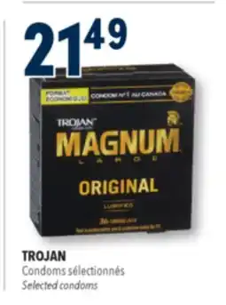 Familiprix TROJAN Selected condoms offer