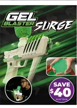 Showcase GEL BLASTER SURGE GEL offer