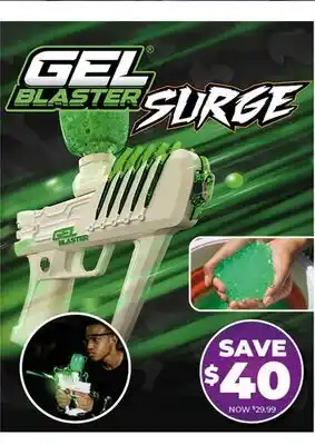 Showcase GEL BLASTER SURGE GEL offer