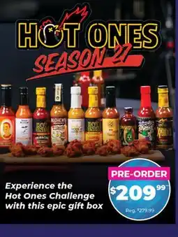Showcase PRE-ORDER: Hot Ones Full Season 27 Sauce Lineup offer