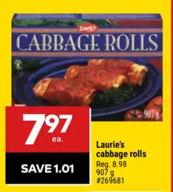 Giant Tiger Laurie's cabbage rolls offer