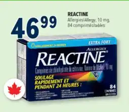 Familiprix REACTINE, Allergy, 10 mg, 84 tablets offer