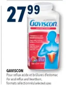 Familiprix GAVISCON, For acid reflux and heartburn, selected sizes offer