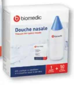 Familiprix BIOMEDIC Nasal rinse 1 bottle + 50 packets of sinus rinse or Sinus rinse solution, 100 packets offer