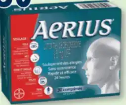 Familiprix AERIUS, Selected products offer