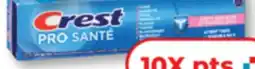 Familiprix CREST Selected buccal products or Selected anti-perspirants or deodorants offer