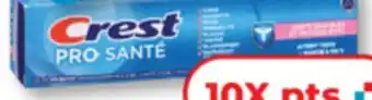 Familiprix CREST Selected buccal products or Selected anti-perspirants or deodorants offer