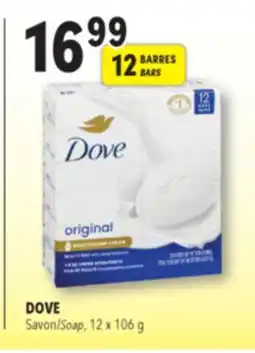 Familiprix DOVE Soap, 12 x 106 g offer