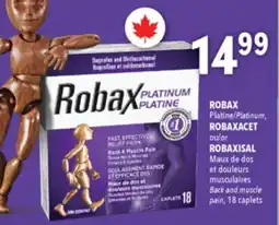 Familiprix ROBAX Platinum Back and muscle pain, 18 caplets offer