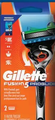 Familiprix Selected razors offer