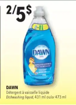 Familiprix DAWN Dishwashing liquid, 431 ml or 473 ml offer