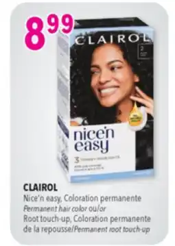 Familiprix CLAIROL, Nice'n easy, Permanent hair color or Root touch-up, Permanent root touch-up offer
