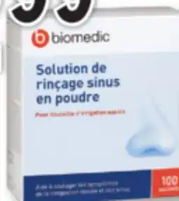 Familiprix BIOMEDIC,Sinus rinse solution, 100 sachets offer