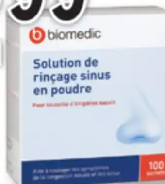 Familiprix BIOMEDIC,Sinus rinse solution, 100 sachets offer