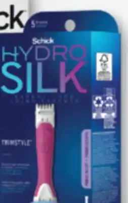 Familiprix Schick Hydro Silk Expert Care Trimstyle pubic hair trimmer + razor offer