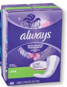 Familiprix ALWAYS Selected products offer