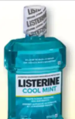 Familiprix LISTERINE Selected buccal products offer