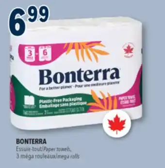 Familiprix BONTERRA Paper towels offer