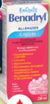 Familiprix BENADRYL, Allergy, 250 ml offer