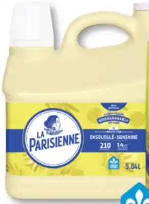 Familiprix La Parisienne Biodégradable fabric softener Sunshine 210 loads 5.04L offer