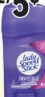 Familiprix LADY SPEED STICK Selected anti-perspirants or deodorants offer