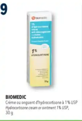 Familiprix BIOMEDIC, Hydrocortisone cream or ointment 1% USP, 30 g offer